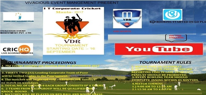 IT Corporate Cricket Mania 2017 Pune