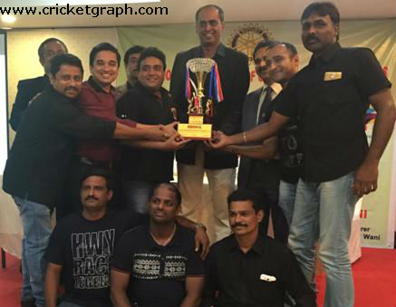 R. C. Dombivli West Team who participated 1st time in JKT20 and grabbed the Winner title