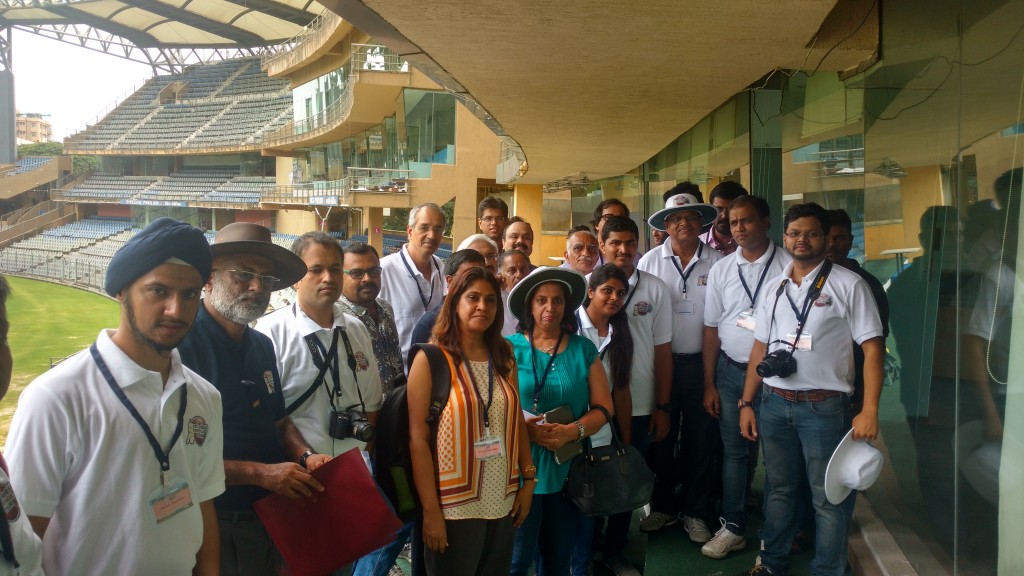Participants of Cricket Heritage Tour