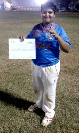 Aryan Kulkarni (Mulund Gymkhana Team) 28 runs in 21 Balls in Final against Lord Northbook