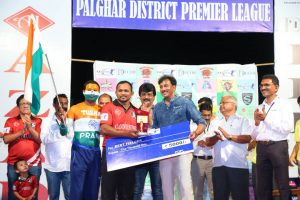 Best fielder of finals Tushar Gharat