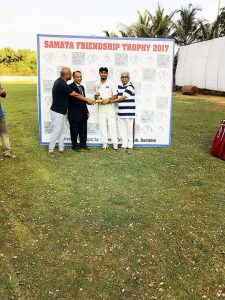 Sagar Nehete-Best Bowler of the series