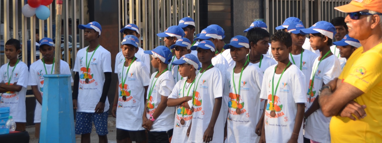 Adivasi Kids enjoying a day out