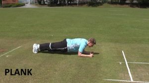 plank for cricketers