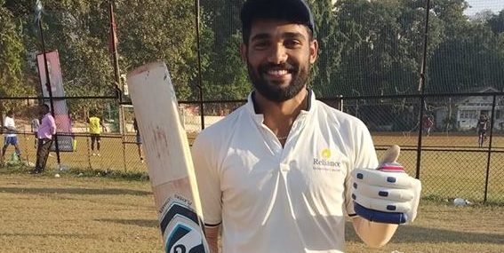 Onkar Jadhav From Mafatlal CC 200* runs not out (266 Balls ) 17 Fours against Future Group Team