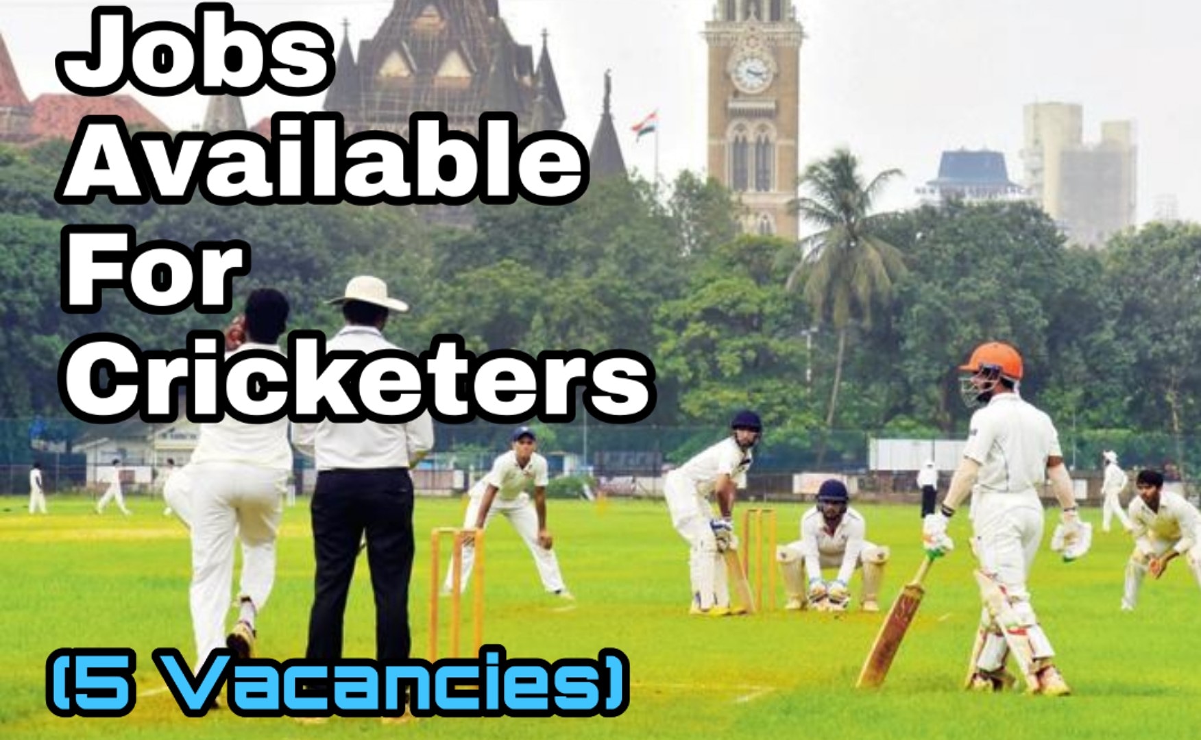 Jobs available for cricketers in Mumbai with an IT company CricketGraph