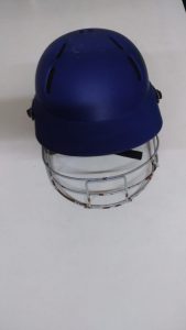 cricket helmet of Aakarshit Gomel
