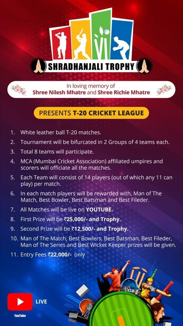 Shardhanjali Trophy 2021