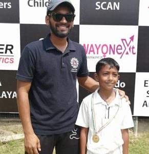 Man of the Match Kalpit Koli